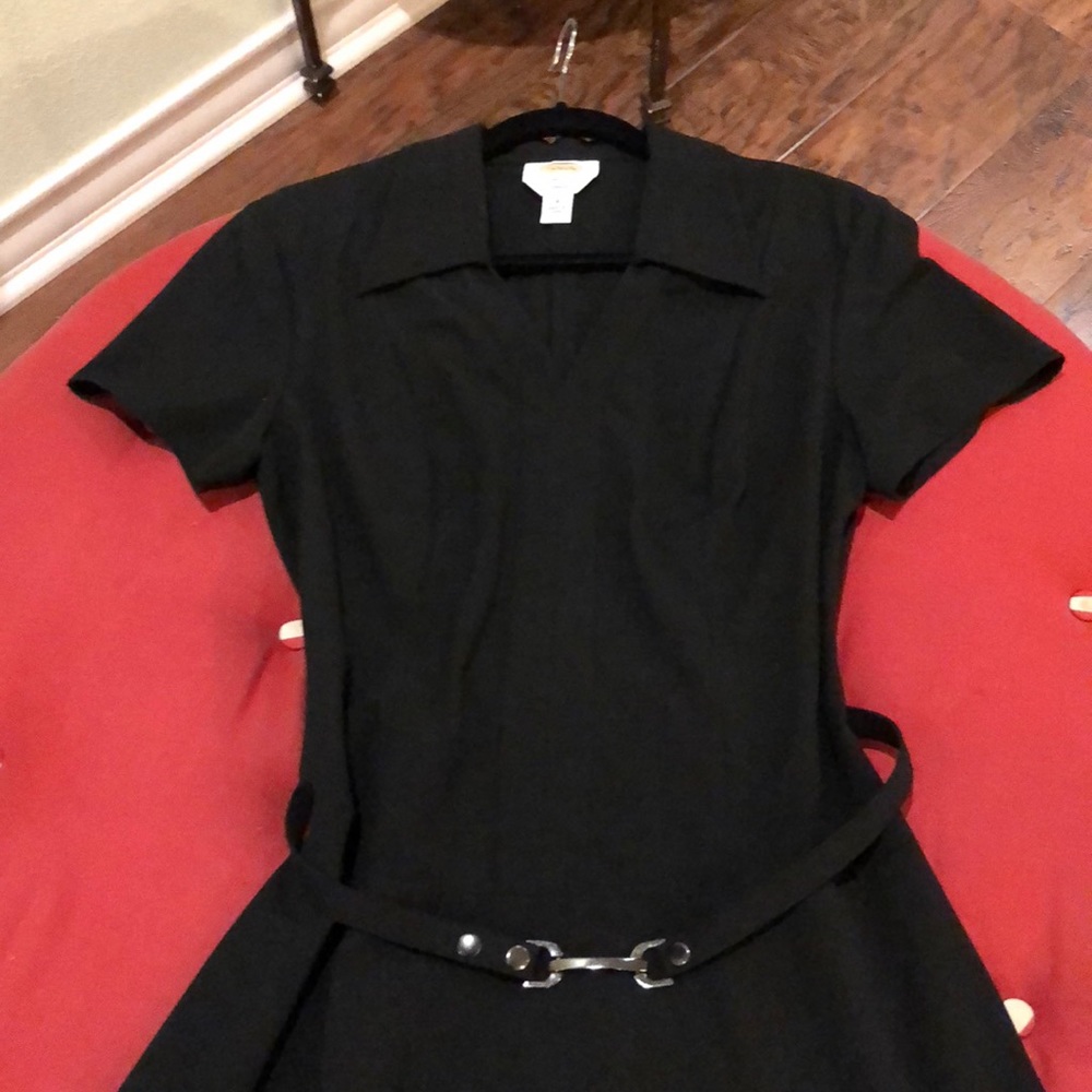 Talbots belted dress Size 8